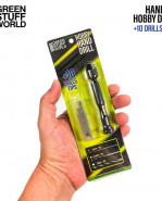 GSW: Hobby hand drill - ručná vŕtačka (čierna farba)